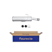 Hella End Silencer Rear fits Peugeot 206 1999-2009 1.6 2.0