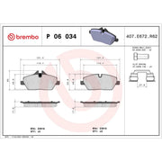 Brembo Front / & Rear / Brake Discs & Pads fits Mini Mini 2006-2012