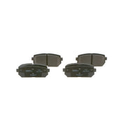 Bosch Front & Rear Pads fits Kia Carens III 2006-2013 1.6 2.0