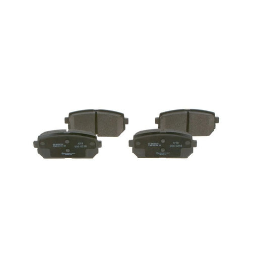 Bosch Front & Rear Pads fits Kia Carens III 2006-2013 1.6 2.0