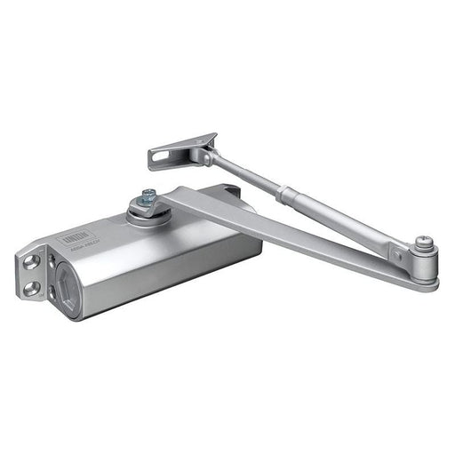 Union CE3F Fixed Size 3 Rack & Pinion Door Closer Silver UNION - Dynamic Drive