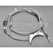 First Line Handbrake Cable Rear fits Ford Escort 1991-1995 1.8