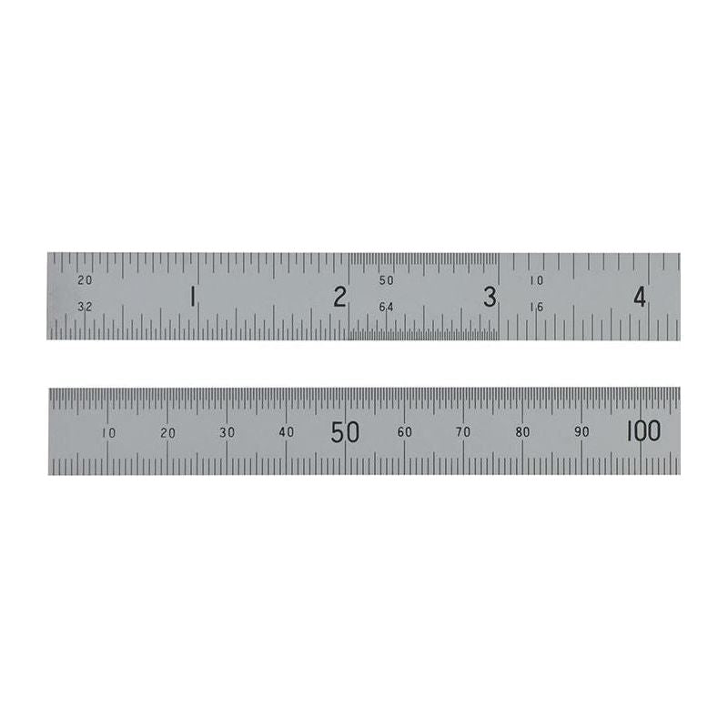 Fisher Satin Chrome Rule 150mm/6in Fisher - Town Tools