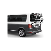 Thule WanderWay two-bike hanging trunk bike rack black Boot bike rack Thule - Bars 4 Cars