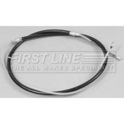 First Line Handbrake Cable Left Rear fits Skoda Octavia I 1996-2010 1.4 1.6 1.9