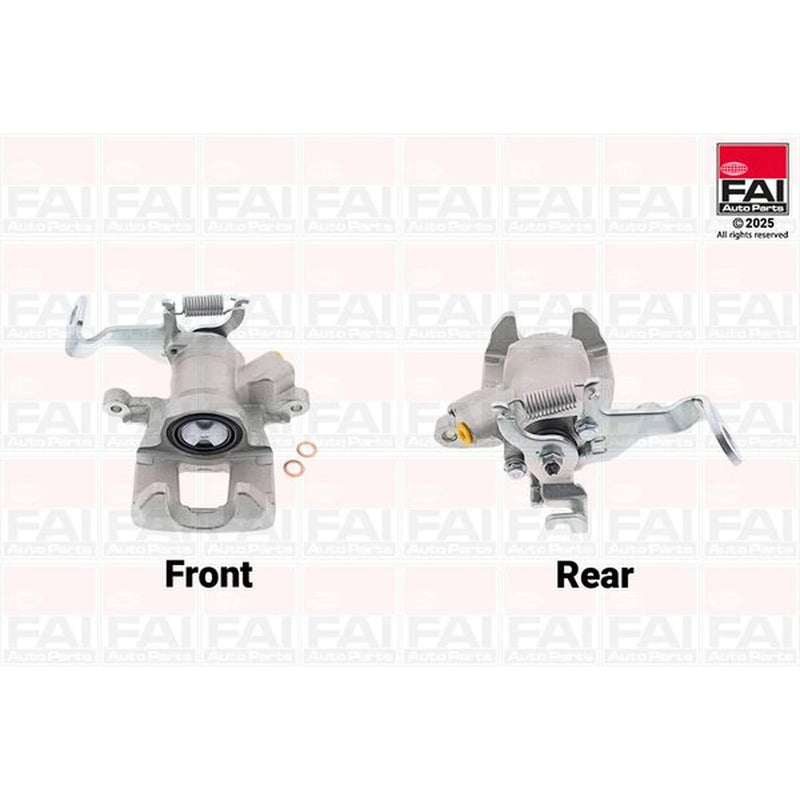 FAI Brake Caliper Assembly Rear Right fits Mazda 6 2012-2020 2.0 2.2 2.5
