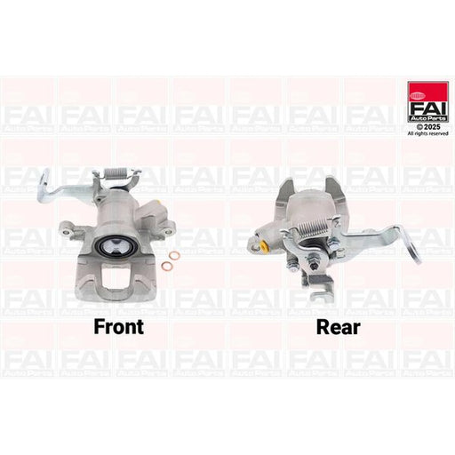 FAI Brake Caliper Assembly Rear Right fits Mazda 6 2012-2020 2.0 2.2 2.5