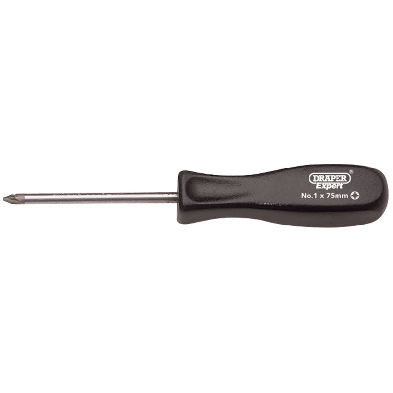 Draper PZ Type Mechanic's Screwdriver, No.1 x 75mm 19535 Draper - Dynamic Drive