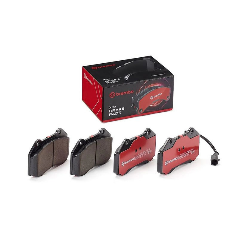 Brembo 4 x Front Brake Pad Set fits Abarth Grande Punto 2007-2010 1.4