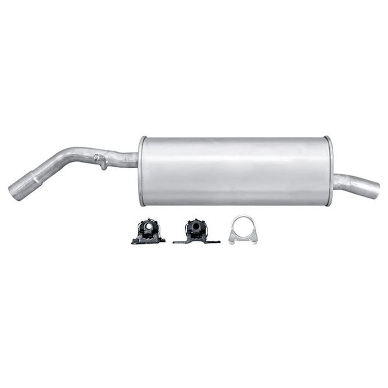 Hella End Silencer Rear fits Citroën C2 2003-2012 1.1
