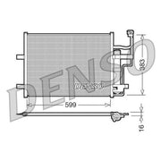 Denso Air Conditioning Condenser DCN44003