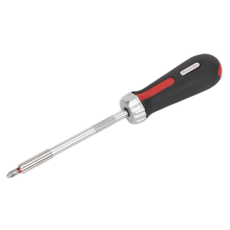 Sealey Fine Tooth Ratchet Screwdriver Set 8pc Platinum Series AK64907 Sealey - Dynamic Drive