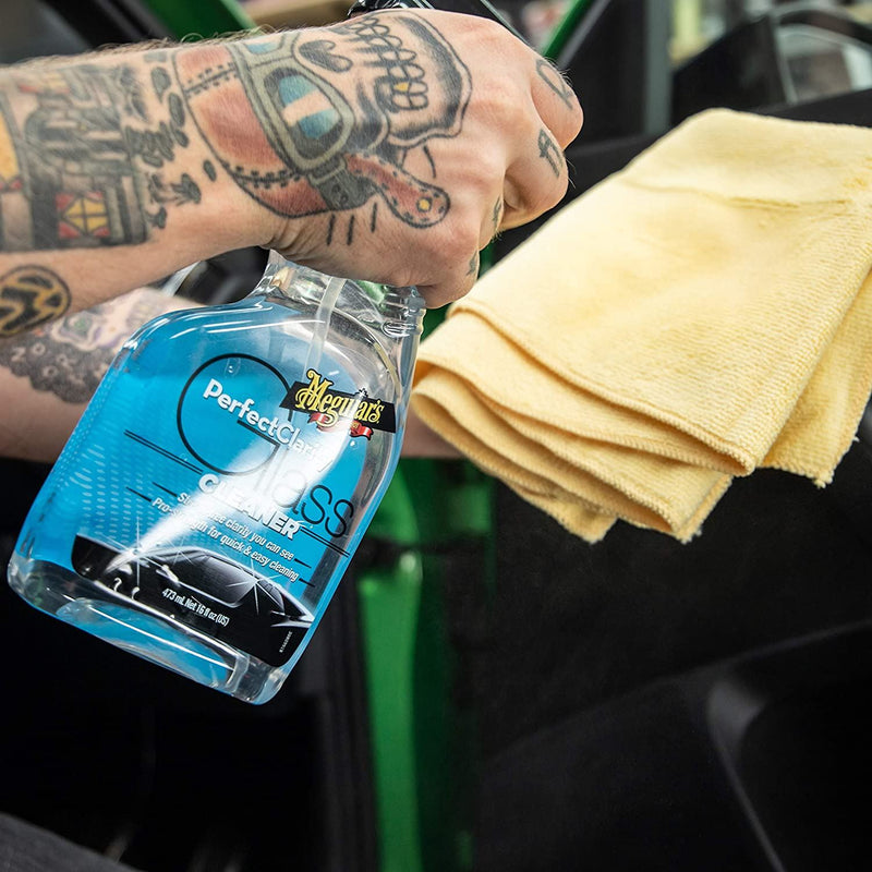 2x Meguiar's G8216EU Perfect Clarity Glass Cleaner 473 ml Meguiar's - Bars 4 Cars