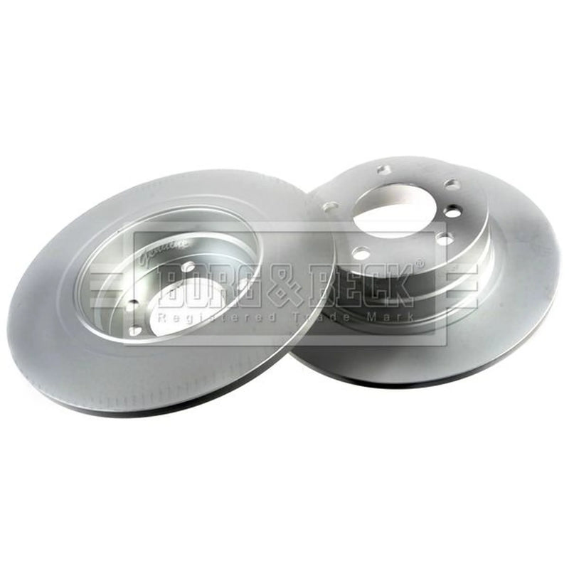 Borg & Beck Front Vented & Rear Vented Brake Discs & Pads fits BMW 1 2006-2011