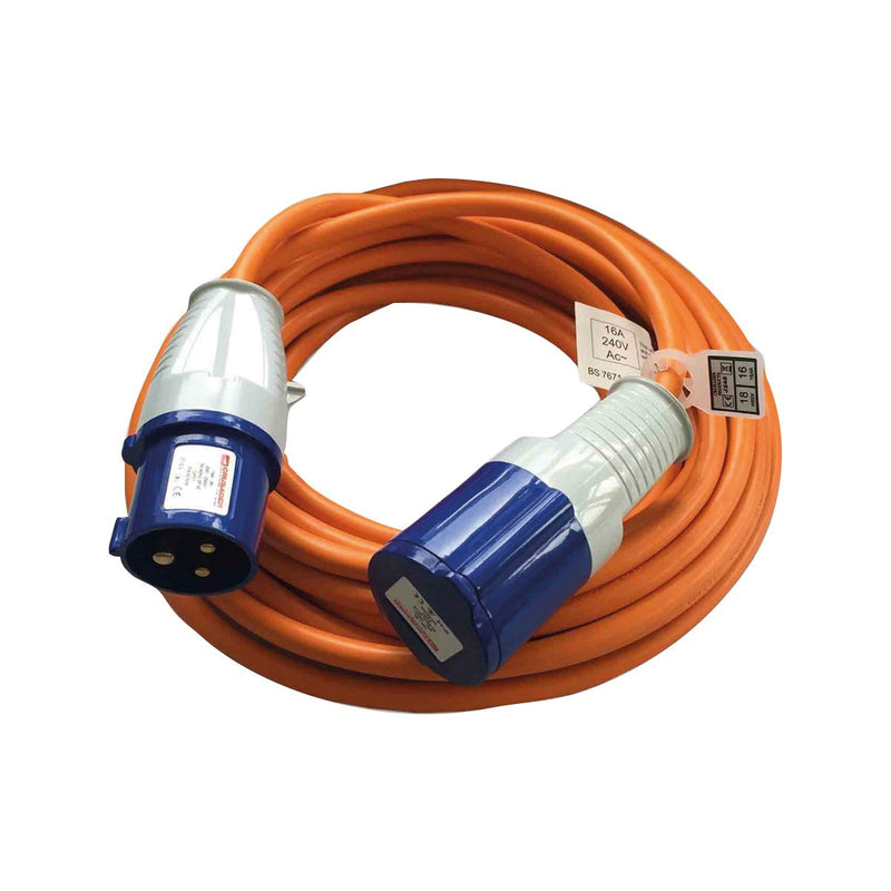 Quest 230v 25m Site Mains Lead Caravan Campervan Motorhome Quest - Dynamic Drive