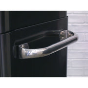 Sealey Rollcab 4 Drawer Retro Style- Black with Red Anodised Drawer Pulls Sealey - Dynamic Drive