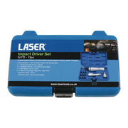 Laser Impact Driver Set 3/4"D 13pc 7638 Laser - Dynamic Drive