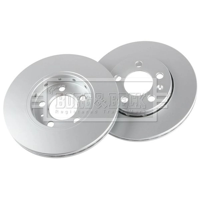Borg & Beck Front & Rear Brake Discs & Pads fits Audi A1 2010-2018 1.4 1.6 2.0