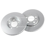 Borg & Beck Front Brake Discs & Pads fits VW Polo III Classic 1997-1999 1.9