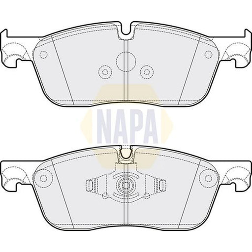 NAPA Front Brake Pad Set NBP1625