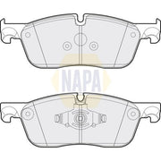 NAPA Front & Rear Brake Discs & Pads fits Land Rover Range Rover Evoque