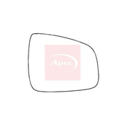 Apec Exterior Wing Mirror Glass Right fits Dacia Duster 2010-2018 1.2 1.5