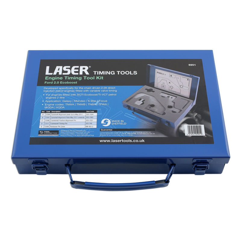 Laser Engine Timing Tool Kit - for Ford 2.0 EcoBoost 5901 Laser - Dynamic Drive