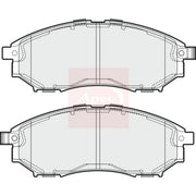 Apec Front Brake Vented Discs & Pads fits Infiniti M 2010-2011