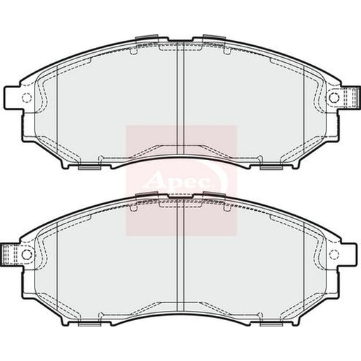 Apec Front Brake Pad Set fits Infiniti M 2010-2011