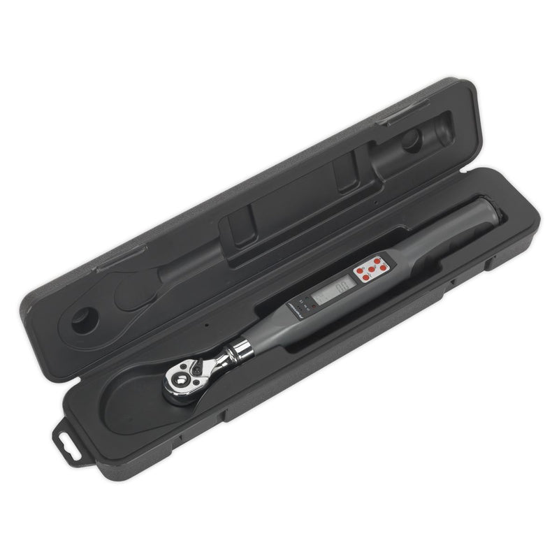 Sealey Torque Wrench Digital 3/8"Sq Drive 2-24Nm(1.48-17.70lb.ft) STW307 Sealey - Dynamic Drive