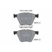 Textar Front Brake Pad Set 2567501