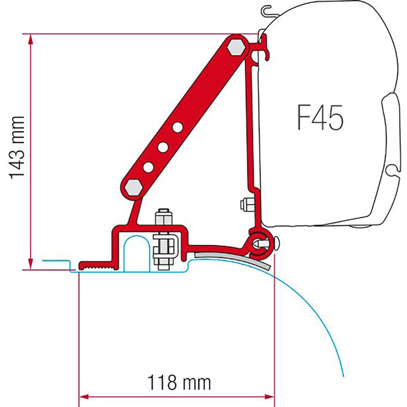 Fiamma Kit Ducato / Jumper / Boxer Fiamma - Dynamic Drive