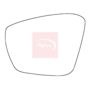 Apec Exterior Wing Mirror Glass Left fits Skoda Octavia III 2012-2020