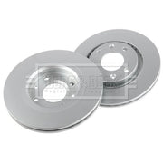 Borg & Beck Front & Rear Brake Discs & Pads fits Citroën C4 II 2009-2018
