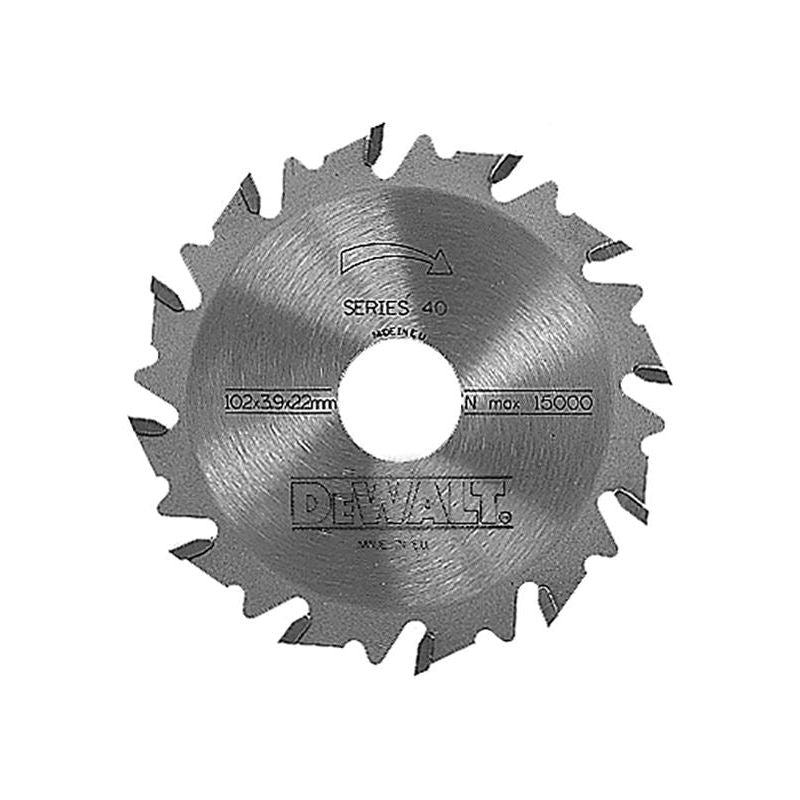 Dewalt Power Tools DT1306 Extreme Biscuit Jointer Blade 102 x 22 x 12 Tooth DeWALT Power Tools - Dynamic Drive