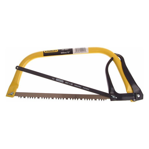 Stanley® Hand Tools Hack Bowsaw 300mm (12in) Plus Extra Hacksaw Blade STANLEY® Hand Tools - Dynamic Drive