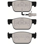 Juratek Front Brake Pad Set fits Audi A4 Allroad B9 2016-2019 2.0