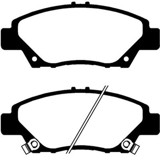 Abtex Front Brake Vented Discs & Pads fits Honda Cr-Z 2010-2013 1.5
