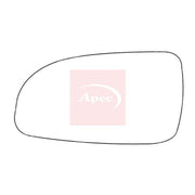 Apec Exterior Wing Mirror Glass Left fits Opel Astra H 2004-2014