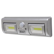 Sealey GL931 Auto Light 1.2W COB LED with PIR Sensor 3 x AA Cell Sealey - Dynamic Drive