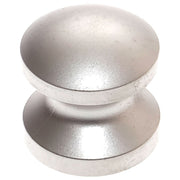 Mini Push Lock Knob 16mm in Matt Nickel Nova - Dynamic Drive
