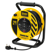 Defender 4-Way Industrial Cable Extension Reel 50m E86515