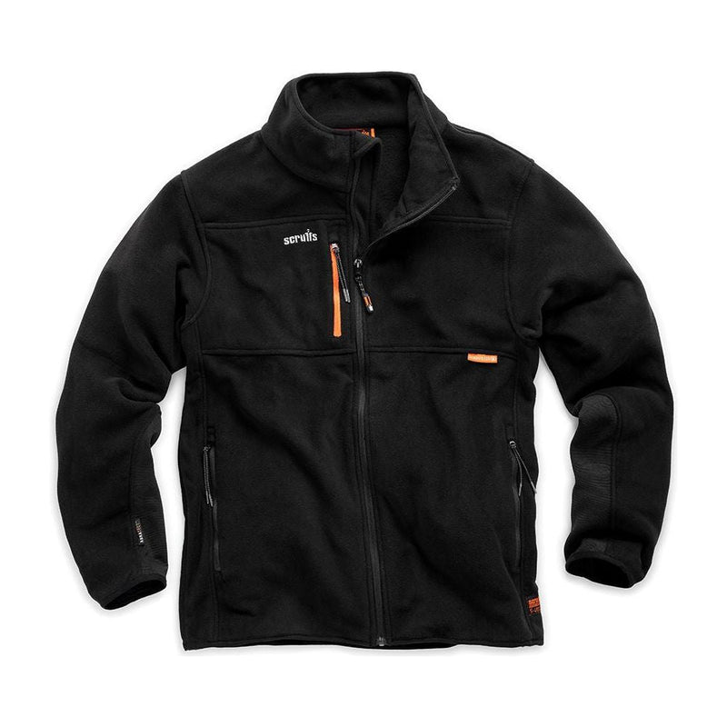 Scruffs Eco Abratect Worker Fleece Black XS Scruffs - Dynamic Drive