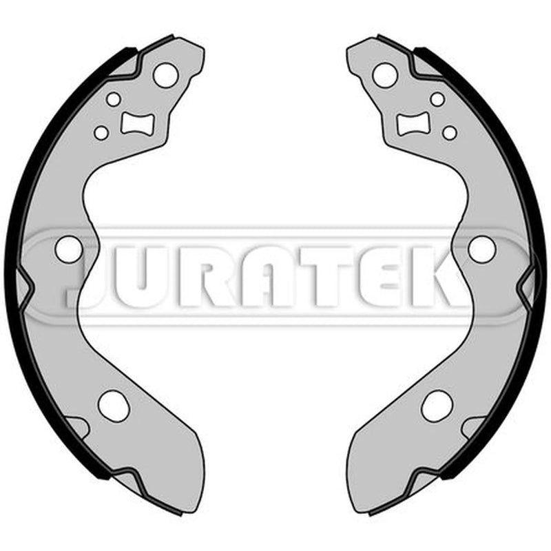 Juratek Brake Shoe Set Axle Kit Rear fits Suzuki Ignis III 2016 on 1.2