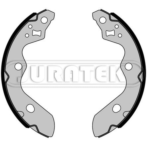 Juratek Brake Shoe Set Axle Kit Rear fits Suzuki Ignis III 2016 on 1.2