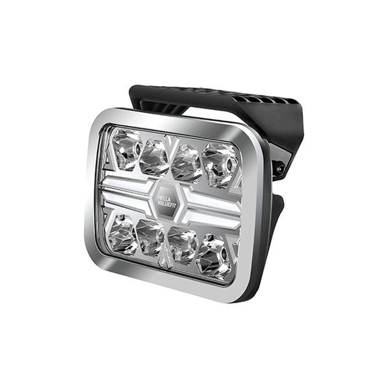 Hella Spotlight Vf Blade Aux. Chrome 9 Rec W/A Por25Pe frontal sided 1FJ 357
