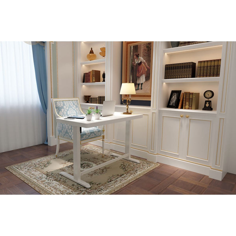 Dellonda Single Motor Ultra-Quiet Electric Desk with Control Panel USB Port Dellonda - Dynamic Drive