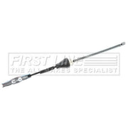 First Line Handbrake Cable Left Rear fits Ford Focus II 2004-2012 1.4 1.6 1.8