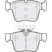 Fahren Rear Brake Pad Set FBP3789