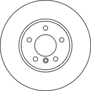 Abtex Front Vented & Rear Vented Brake Discs & Pads fits BMW 3 2004-2013